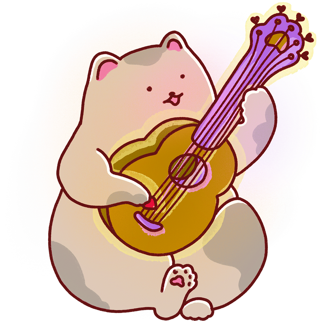 Guitar Cat