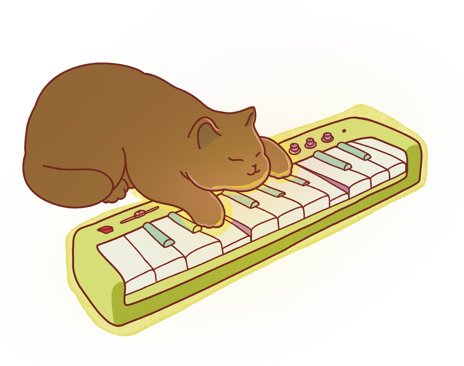 Piano Cat